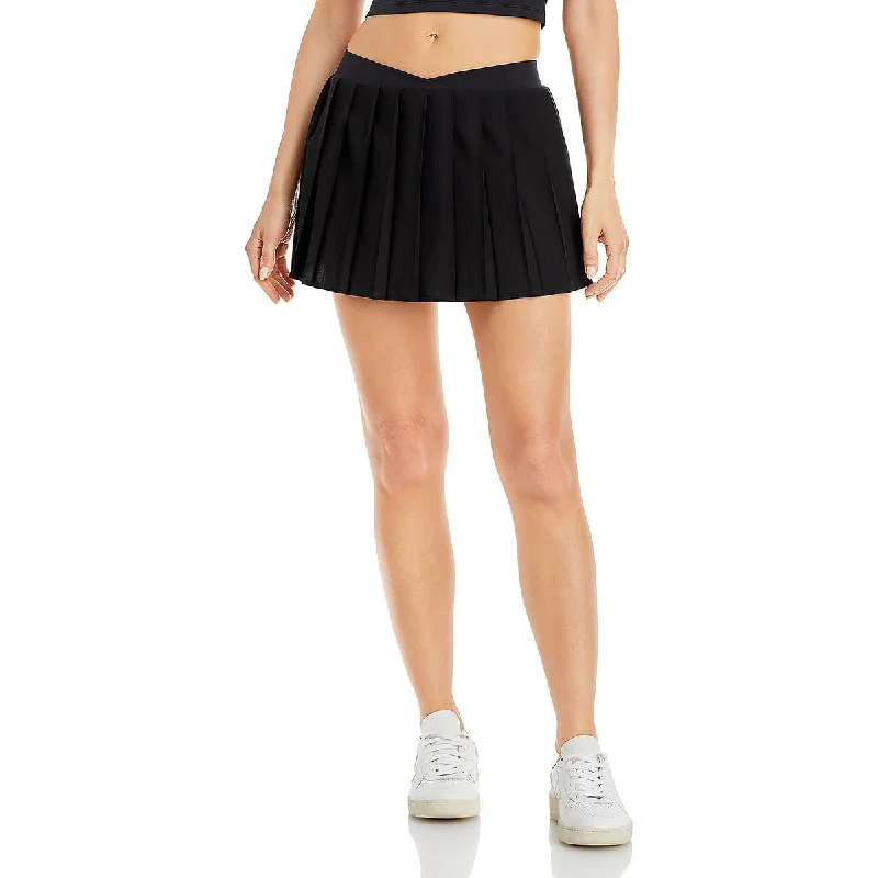 Frankies Bikinis Womens Windy Pleated Tennis Skirt