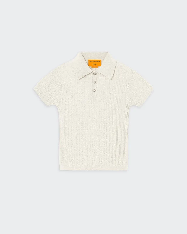 Shrunken Polo - Cream