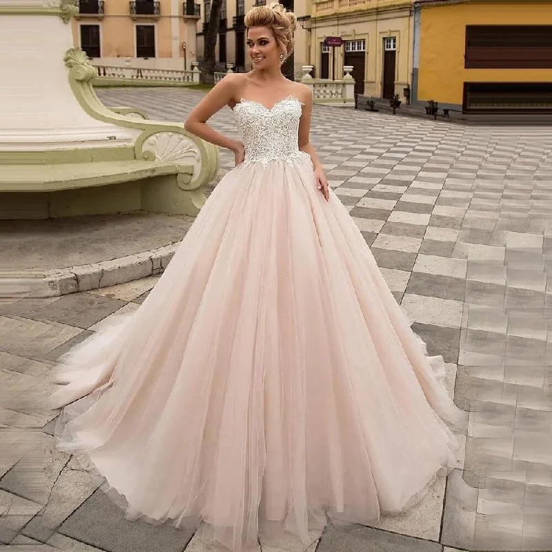 Sweetheart Romantic Bridal Gown