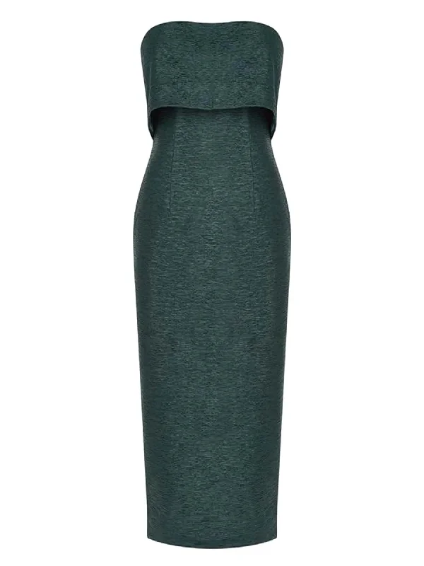 AQ/AQ Ripple Midi Dress