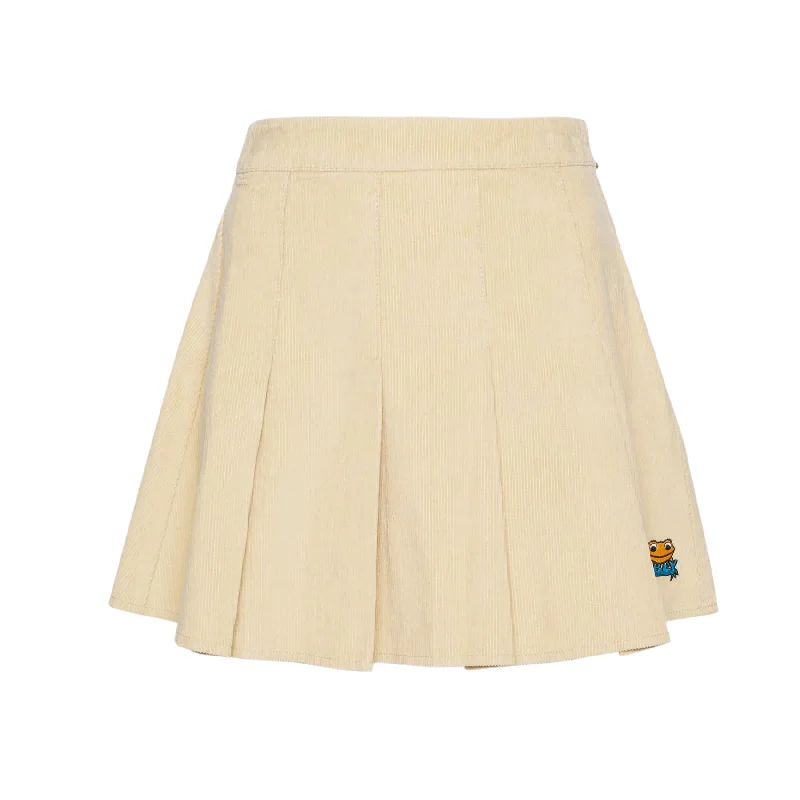 Liane Pleated Skirt - Irish Cream