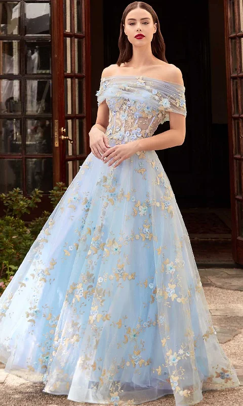 Cinderella Divine CD963 - A-line Prom Gown