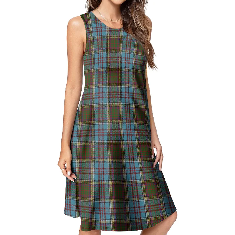 Anderson Tartan Womens Casual Dresses