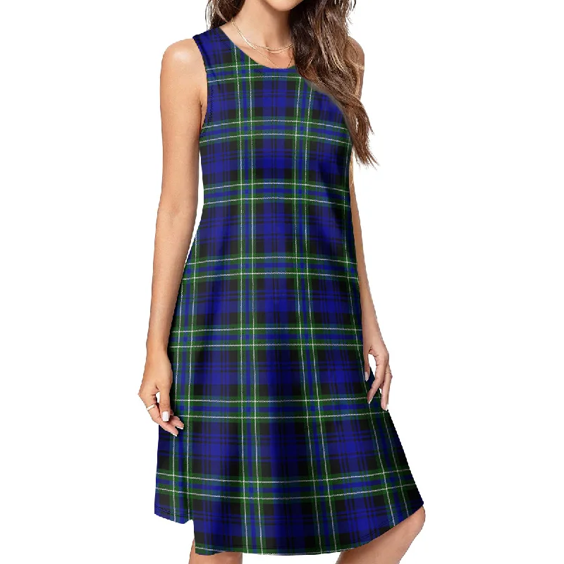 Arbuthnot Modern Tartan Womens Casual Dresses