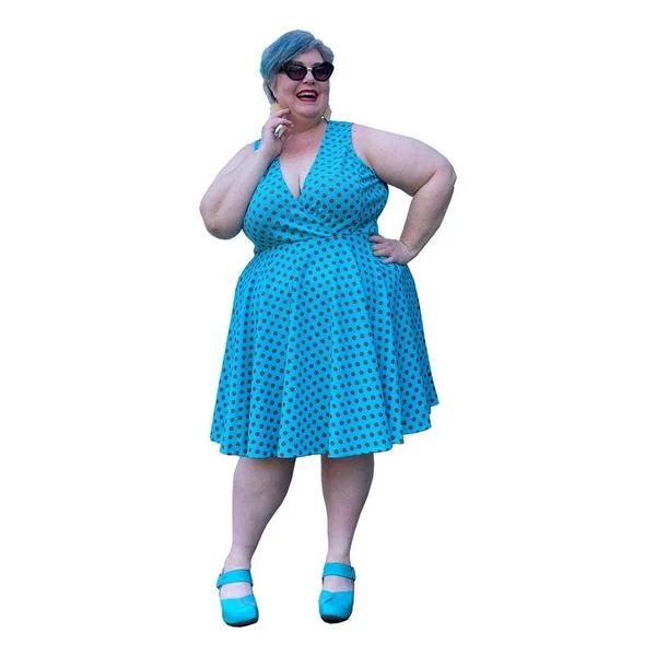 Beth Polka Dot Dress