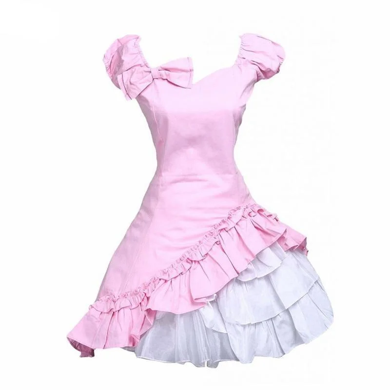 Bow & Ruffles Lolita Cotton Dress