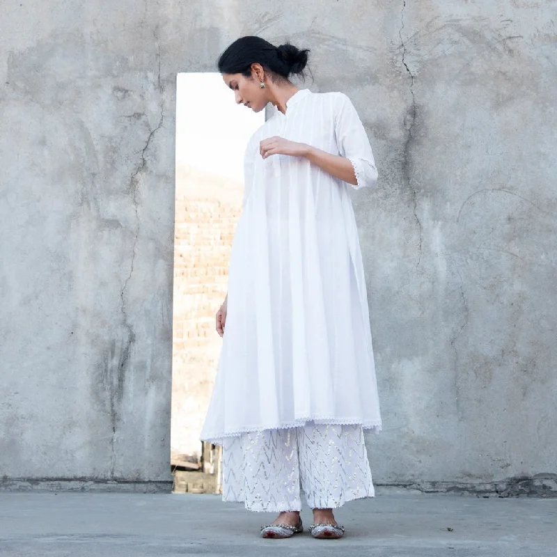 CHARITA (Kurta/Dress-White)