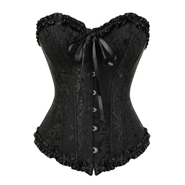 black corset only