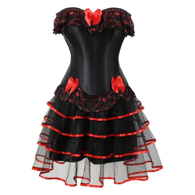 Flirtatious Sissy Corset Dress