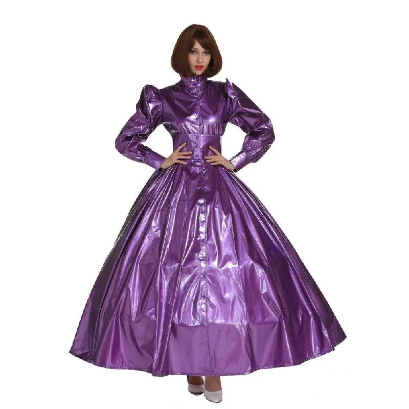 Gothic Purple Sissy Dress