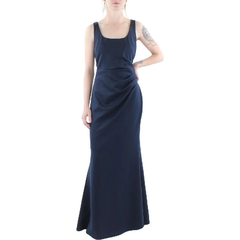 Jessica Howard Womens Knit Sleeveless Evening Dress