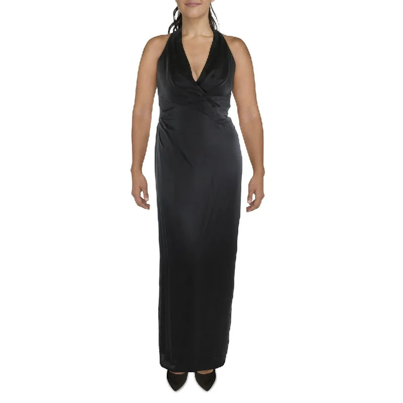 Lauren Ralph Lauren Womens Satin Sleeveless Evening Dress Y2K unclassified dresses