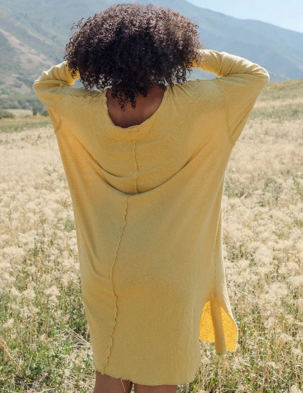 Linen Dress Sunflower