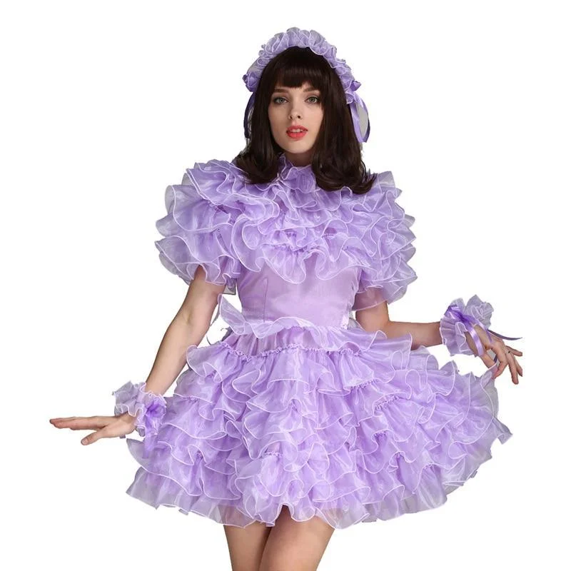 Lockable Organza Sissy Dress