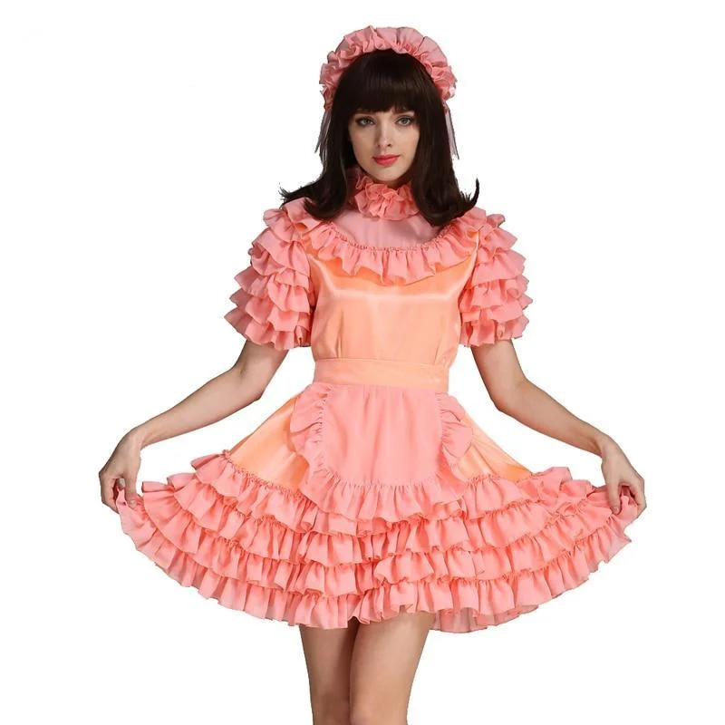 Lockable Sissy Maid Dress