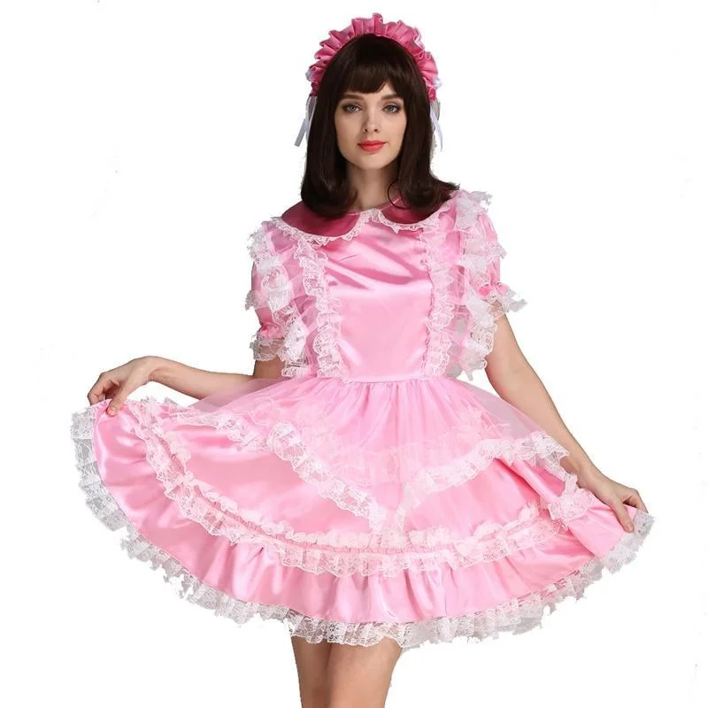 Lockable Sissy Maid Dress