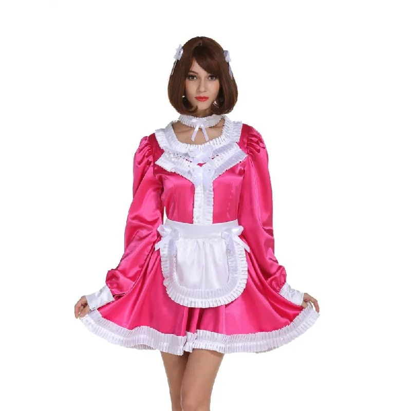 Lockable Sissy Maid Dress