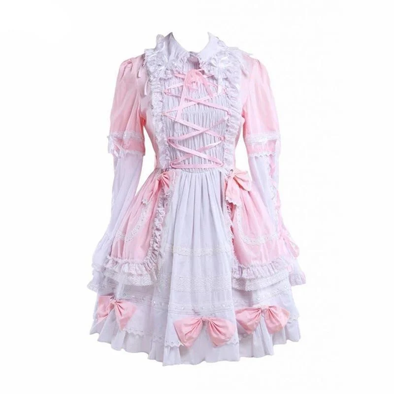 Lolita Bell Bottom Cotton Dress