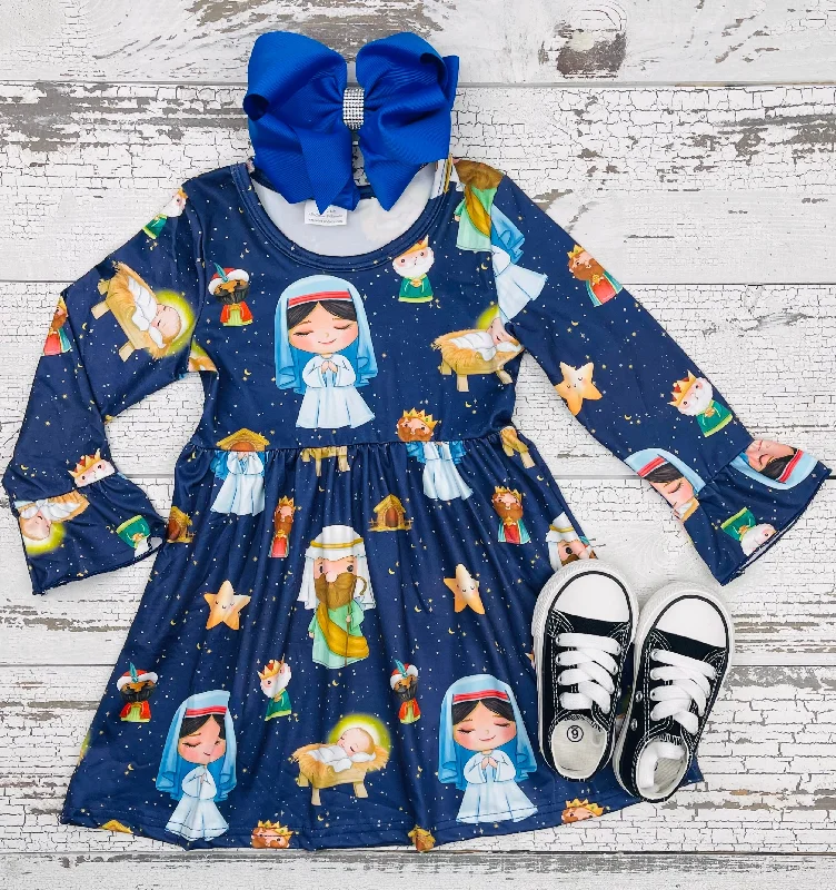 Oh Holy Night Nativity Dress