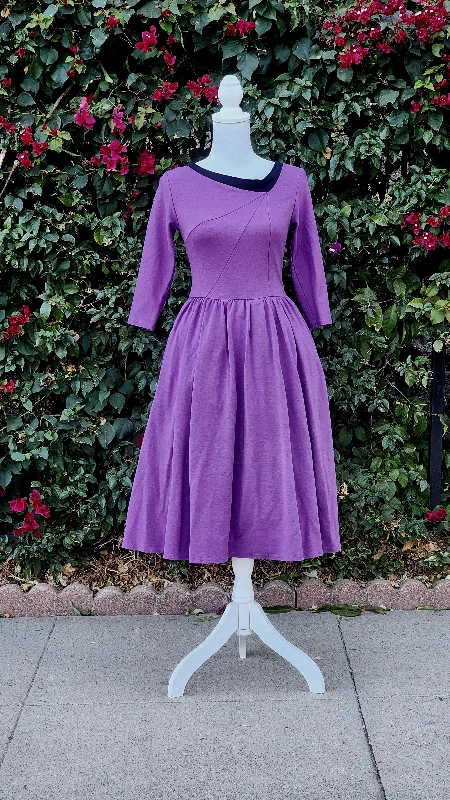 PRE-ORDER: Original Retro Swing Dress in Purple