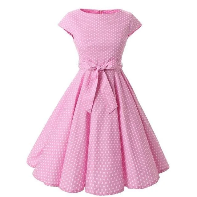 Pink Polka Dot Sissy Dress