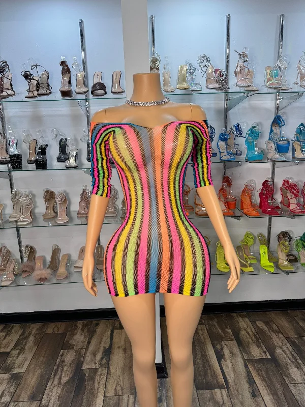 Rainbow Dress- One Size