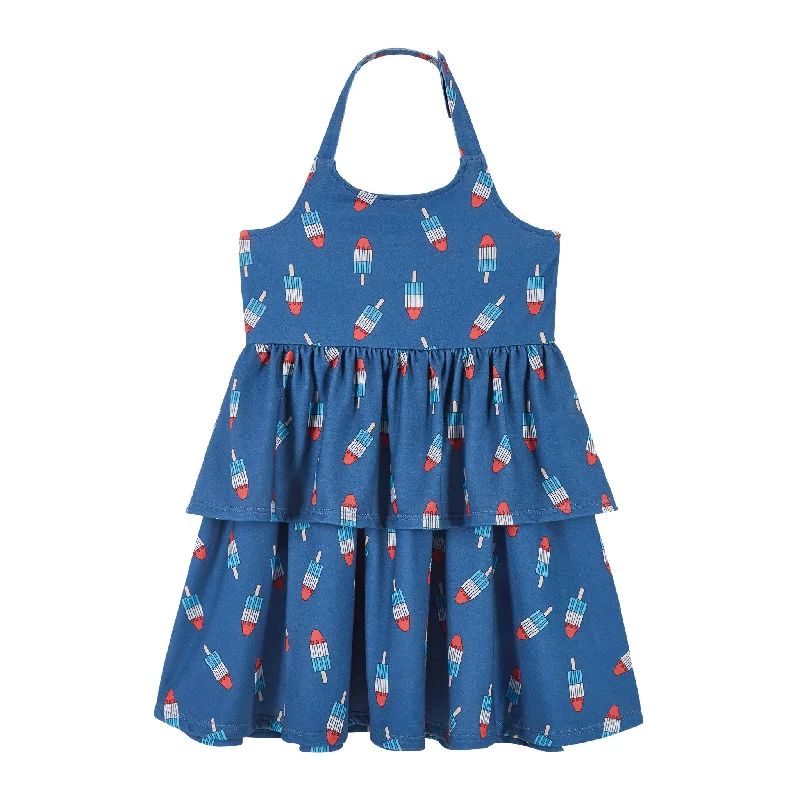 Rocket Popsicle Dress | Blue