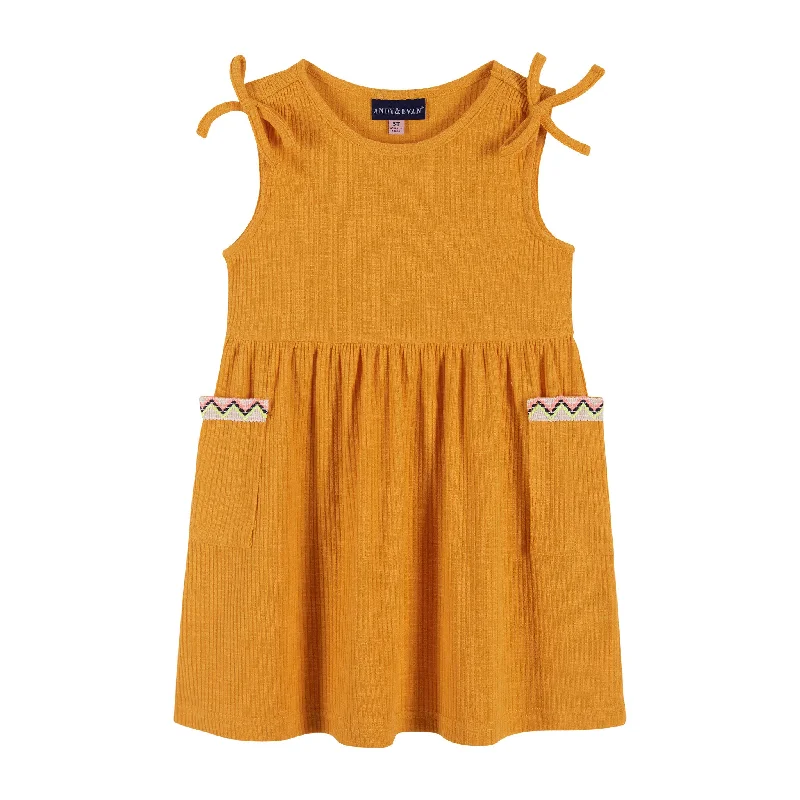 Zig Zag Sundress | Orange