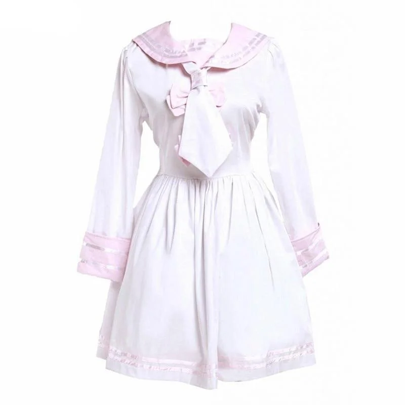 Sailor School Lolita Cotton Dress