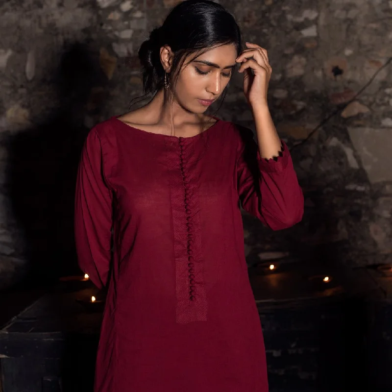 SEEMA (Kurta/Dress-Maroon)