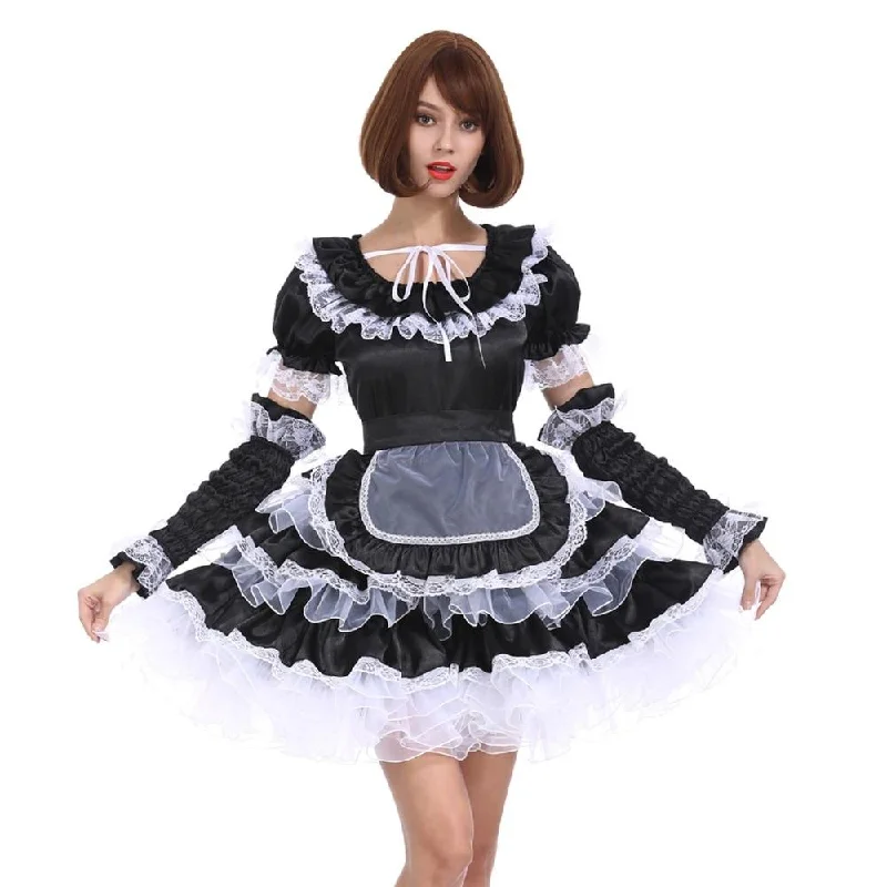 "Sissy Nika" Maid Lockable Dress