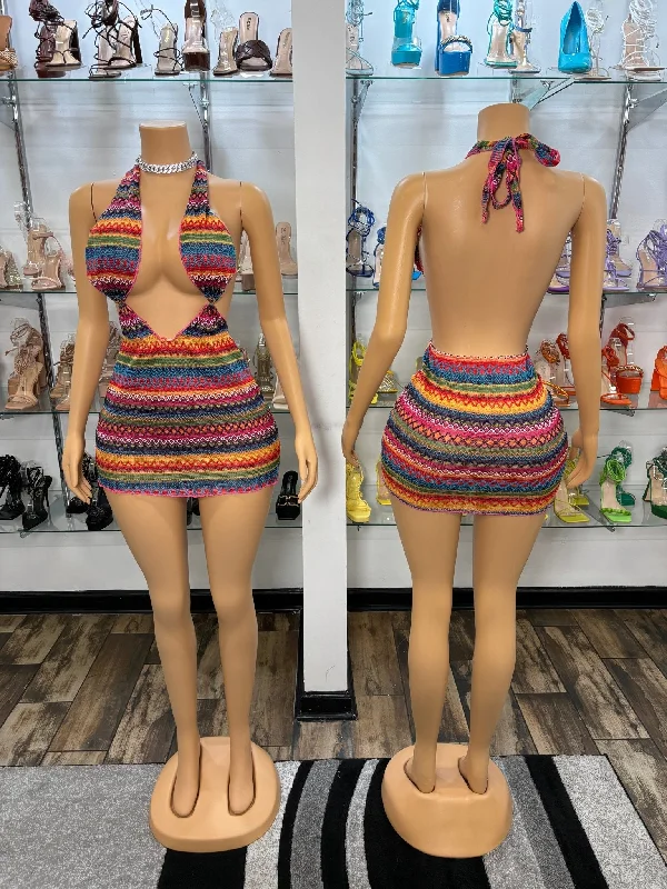 Spring Dress- Multi