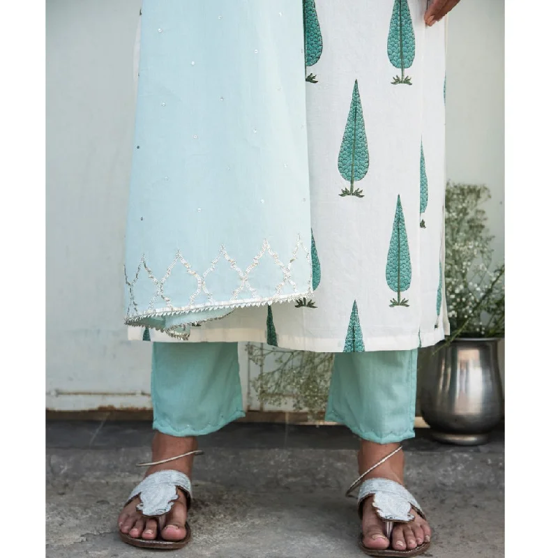 VIBHUTI (Kurta/Dress-Aqua)