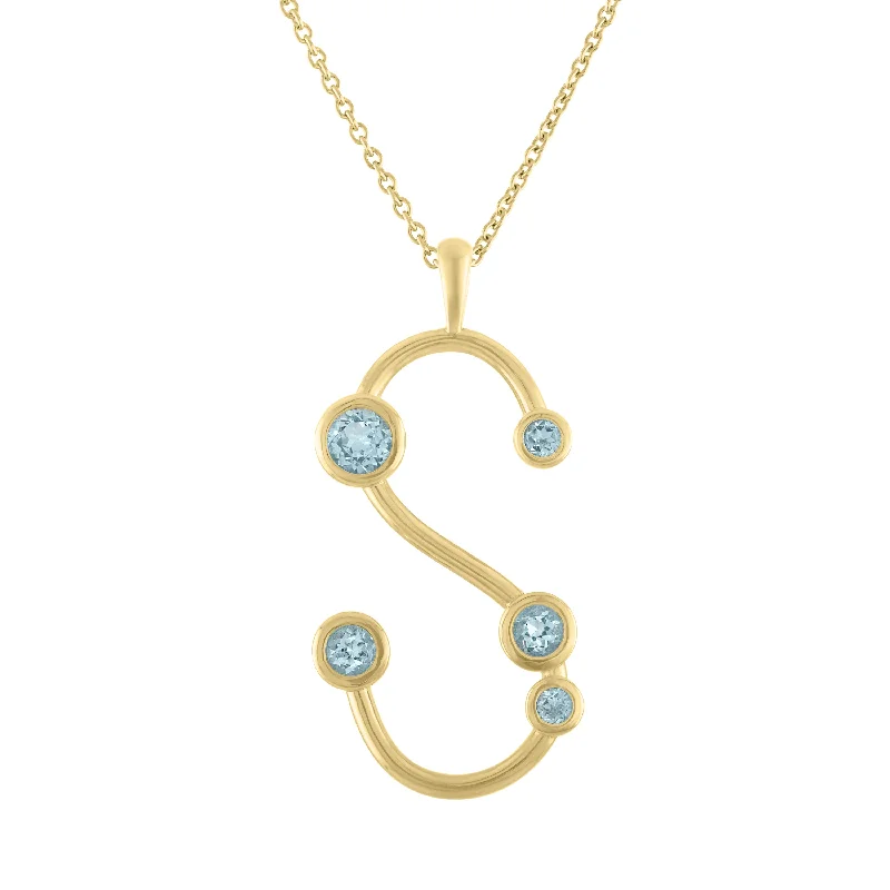 MY STORY BAILEY JUMBO INITIAL NECKLACE