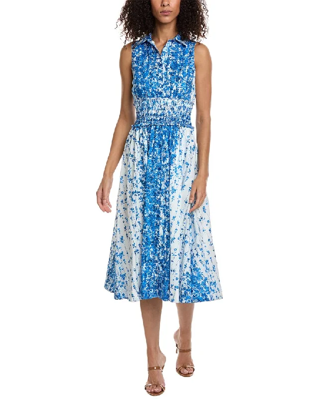 Taylor Printed Maxi Shirtdress