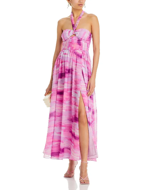 Womens Chiffon Long Maxi Dress