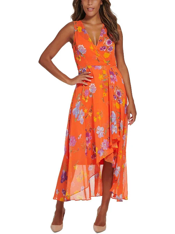 Womens Chiffon Long Maxi Dress